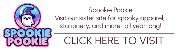 A graphic showing a sister website to KawaiiMagpie.com - SpookiePookie.com